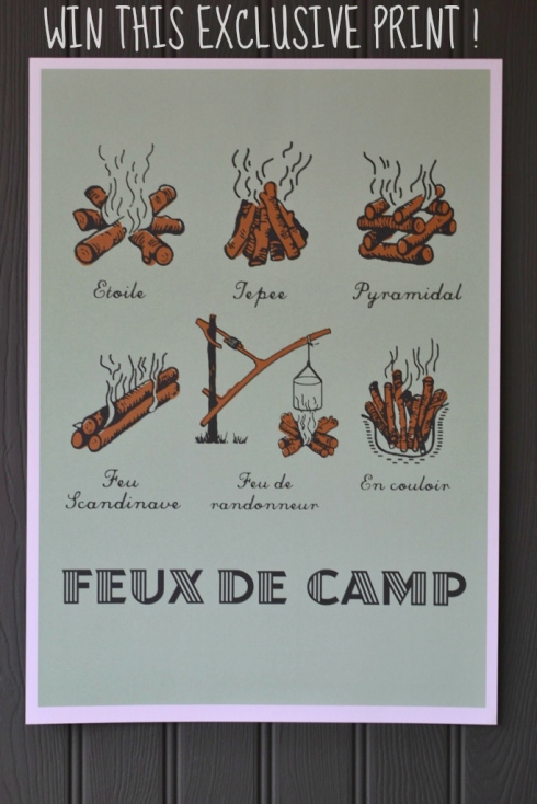 Win this exclusive Campfire screen print at Decorator's Notebook