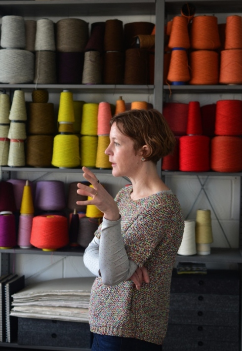 Interview with weave designer Eleanor Pritchard by Decorator's Notebook